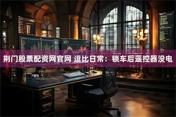 荆门股票配资网官网 逗比日常：锁车后遥控器没电